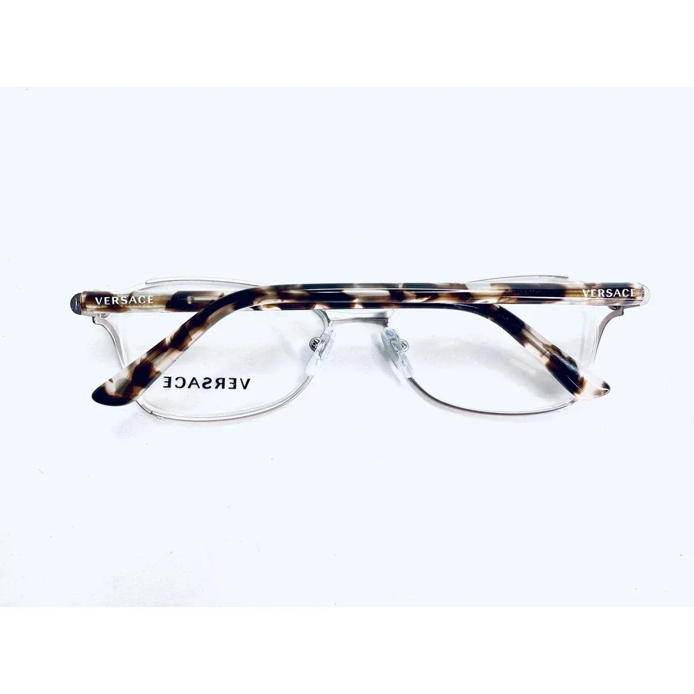 Versace Gold Metal Medusa Cat Eye Glasses Tortoise Italy MOD 1208 1286 52 16 130
